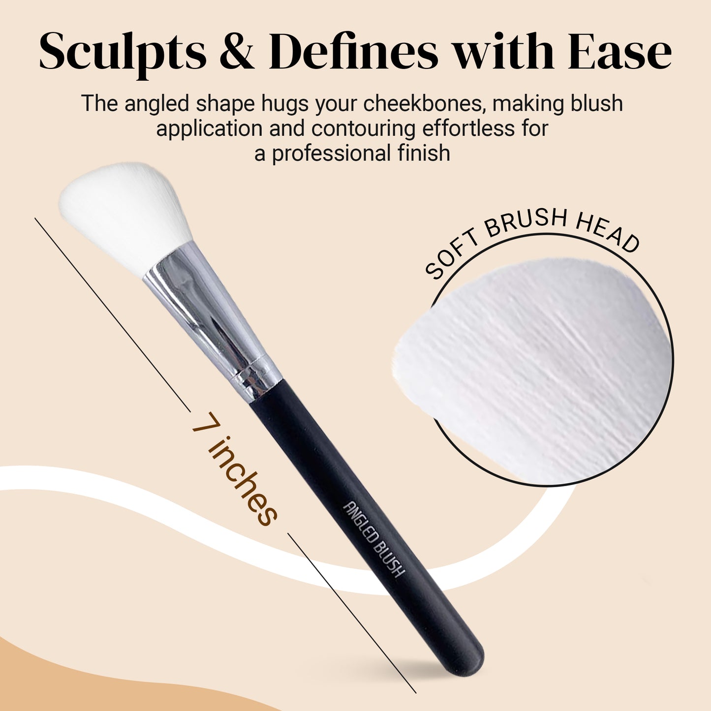 Angled Blush Brush/Bronzer Brush