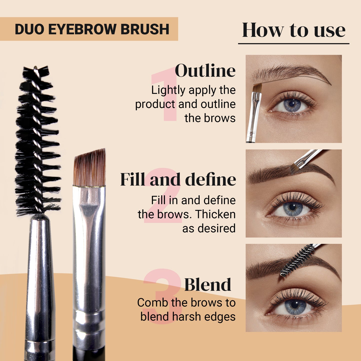 Eyebrow Duo Brush