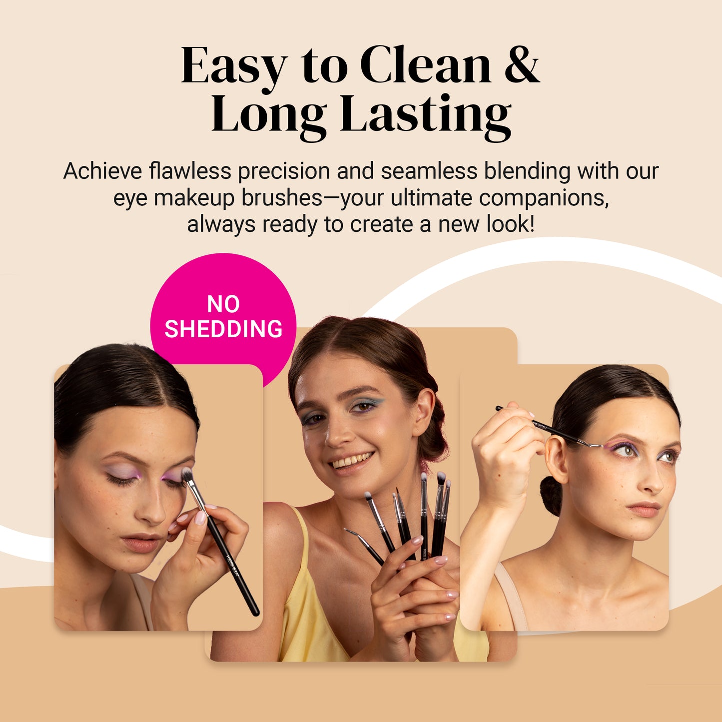 Professional Eye Brushes Set