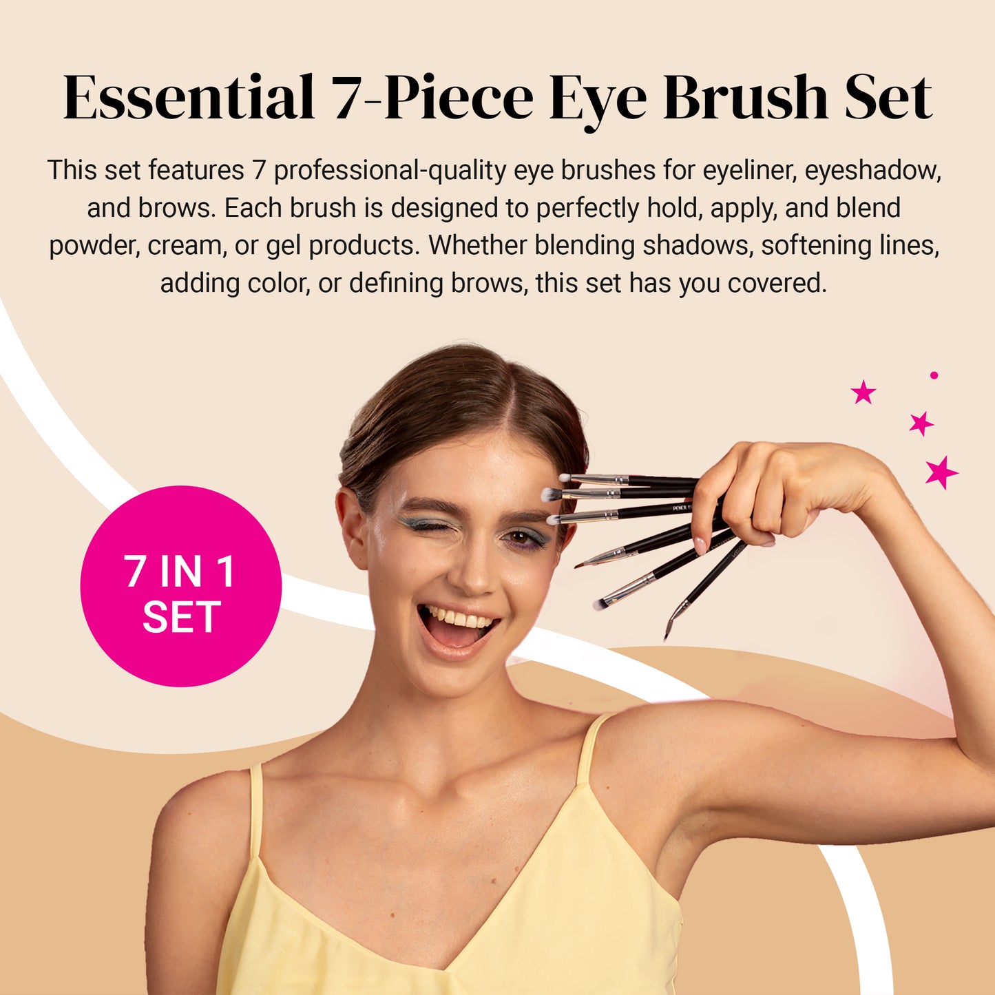 Professional Eye Brushes Set
