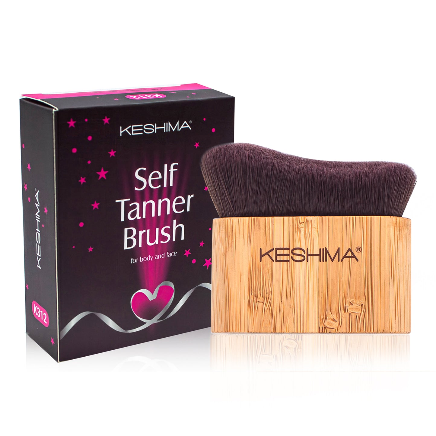 Keshima Self Tanner Brush with the box