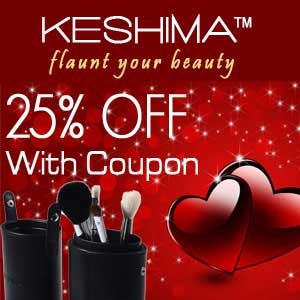 Makeup Brushes Set that Would Be an Ideal Present for Valentine’s Day is 25 Percent off on Amazon