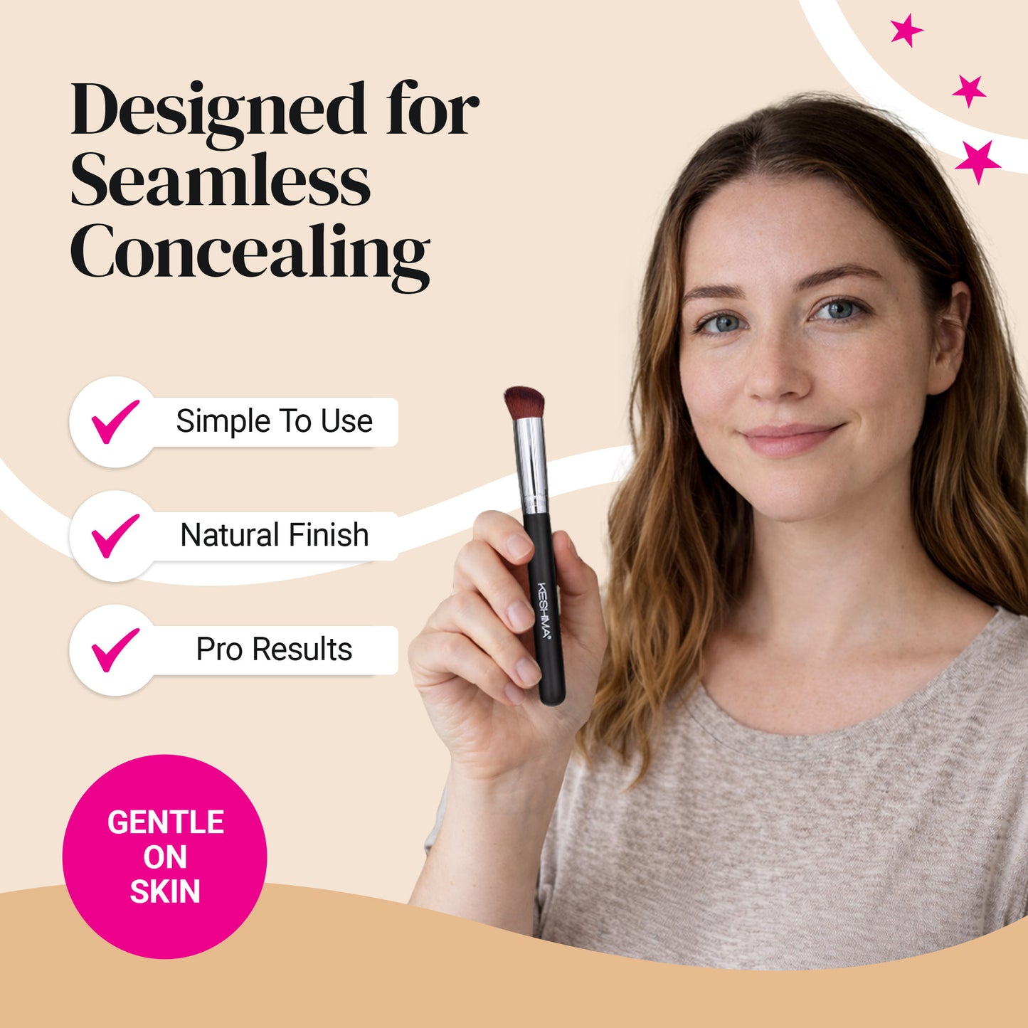 Angled Concealer Brush