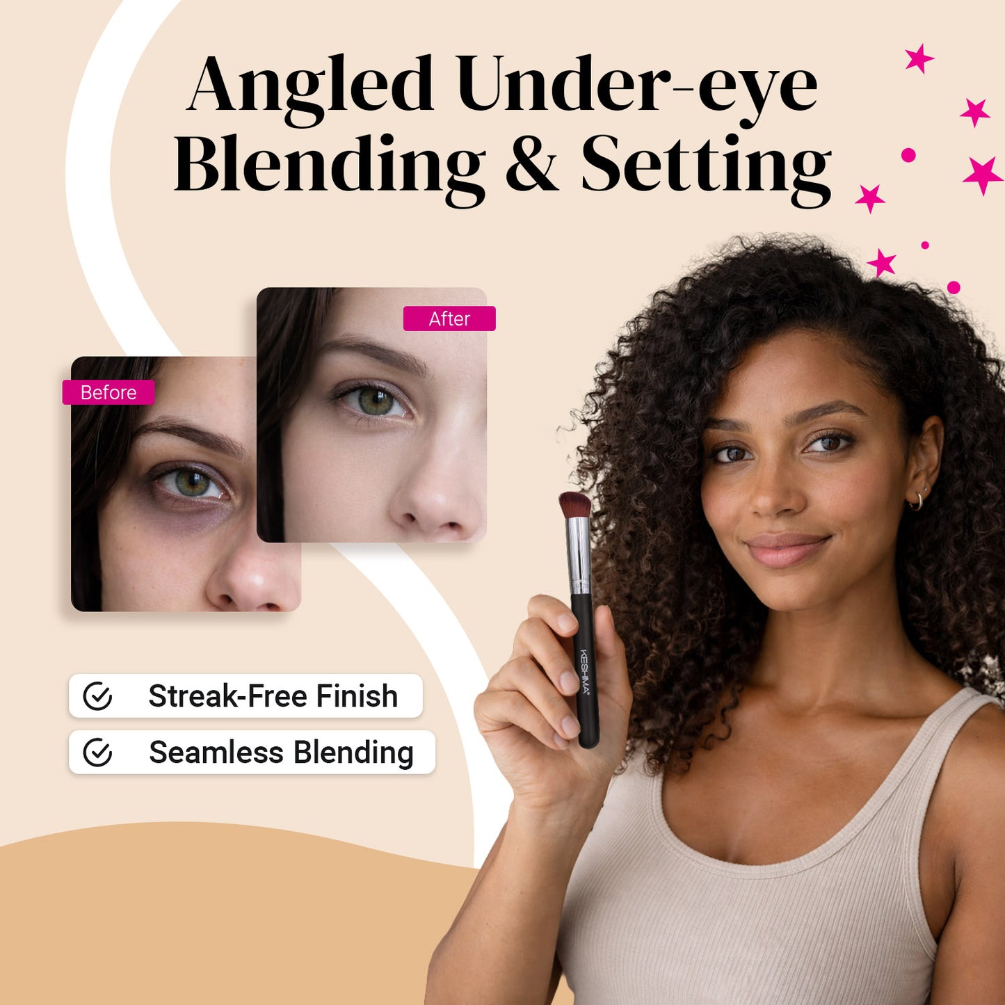 Angled Concealer Brush