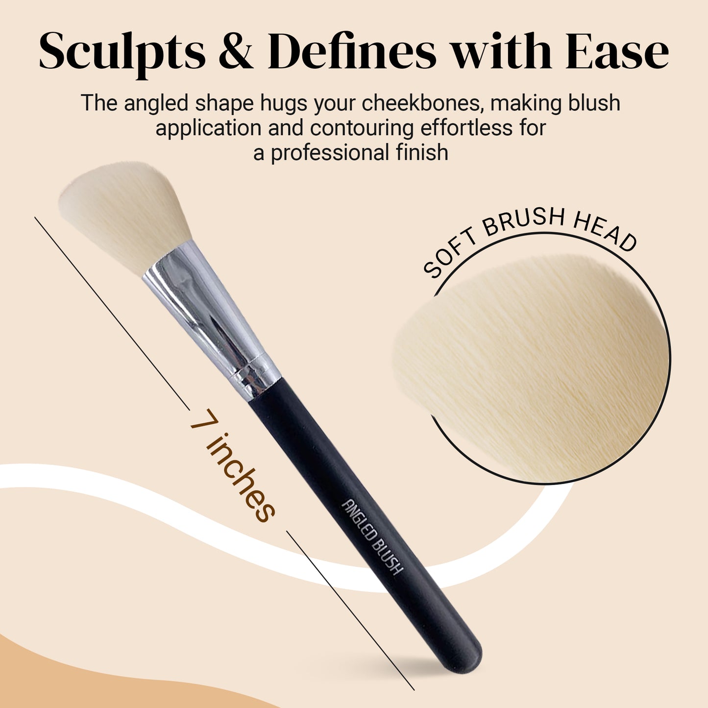 Angled Blush Brush/Bronzer Brush