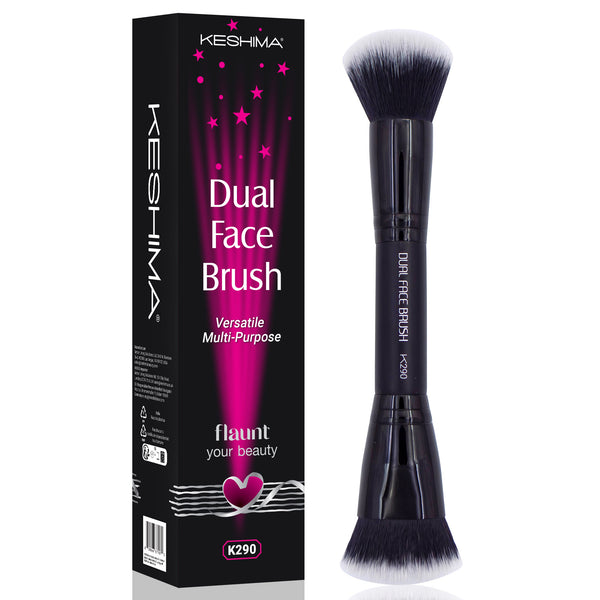 Dual-Ended Face Brush – Keshima