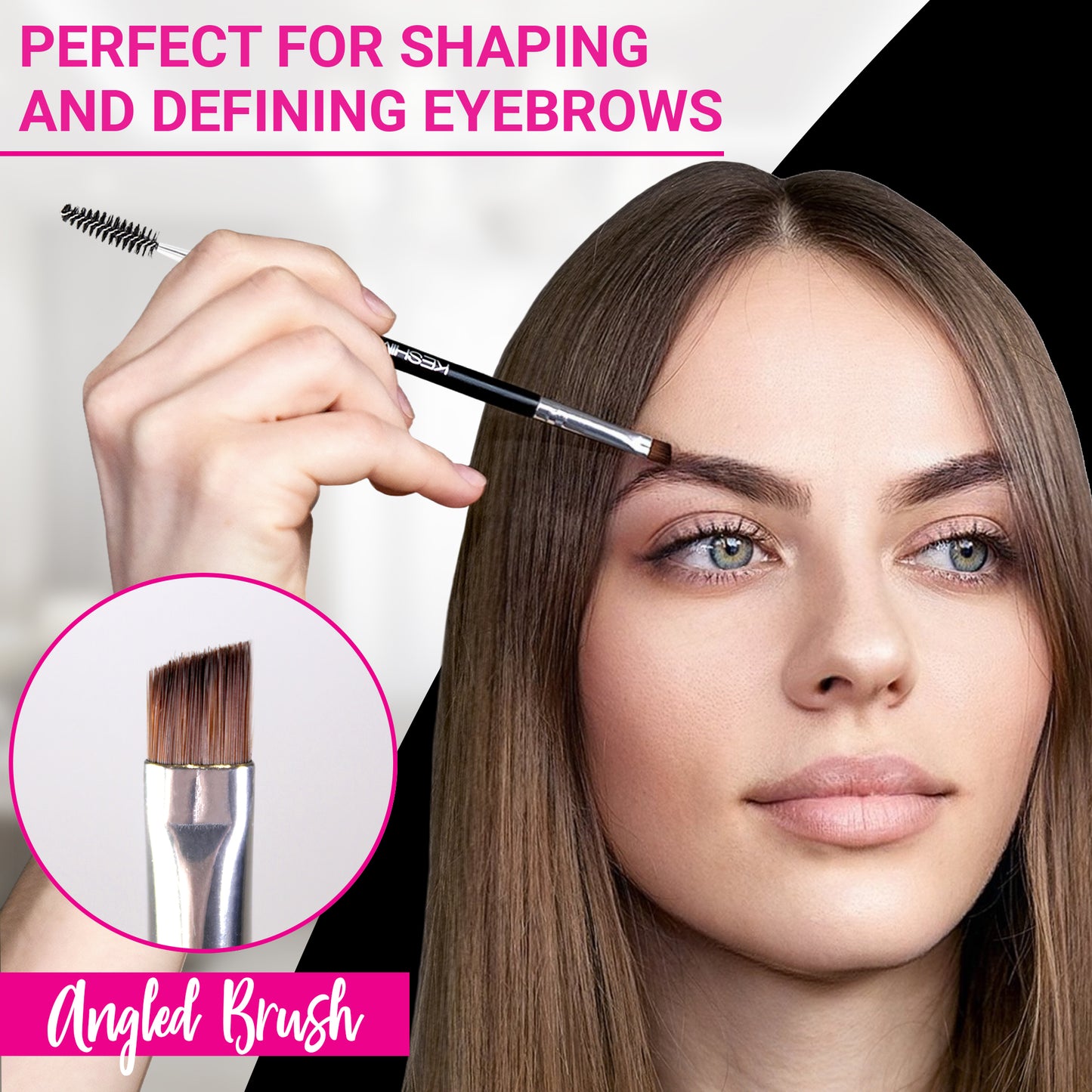 Duo Eyebrow Brush