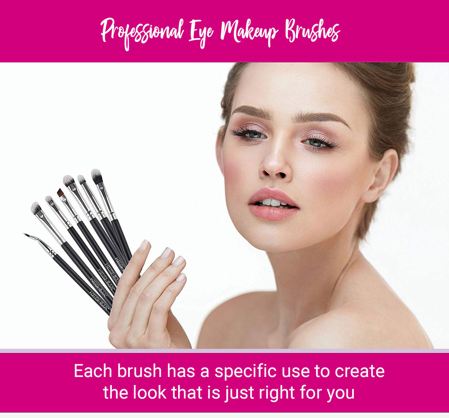 Professional Eye Brushes Set