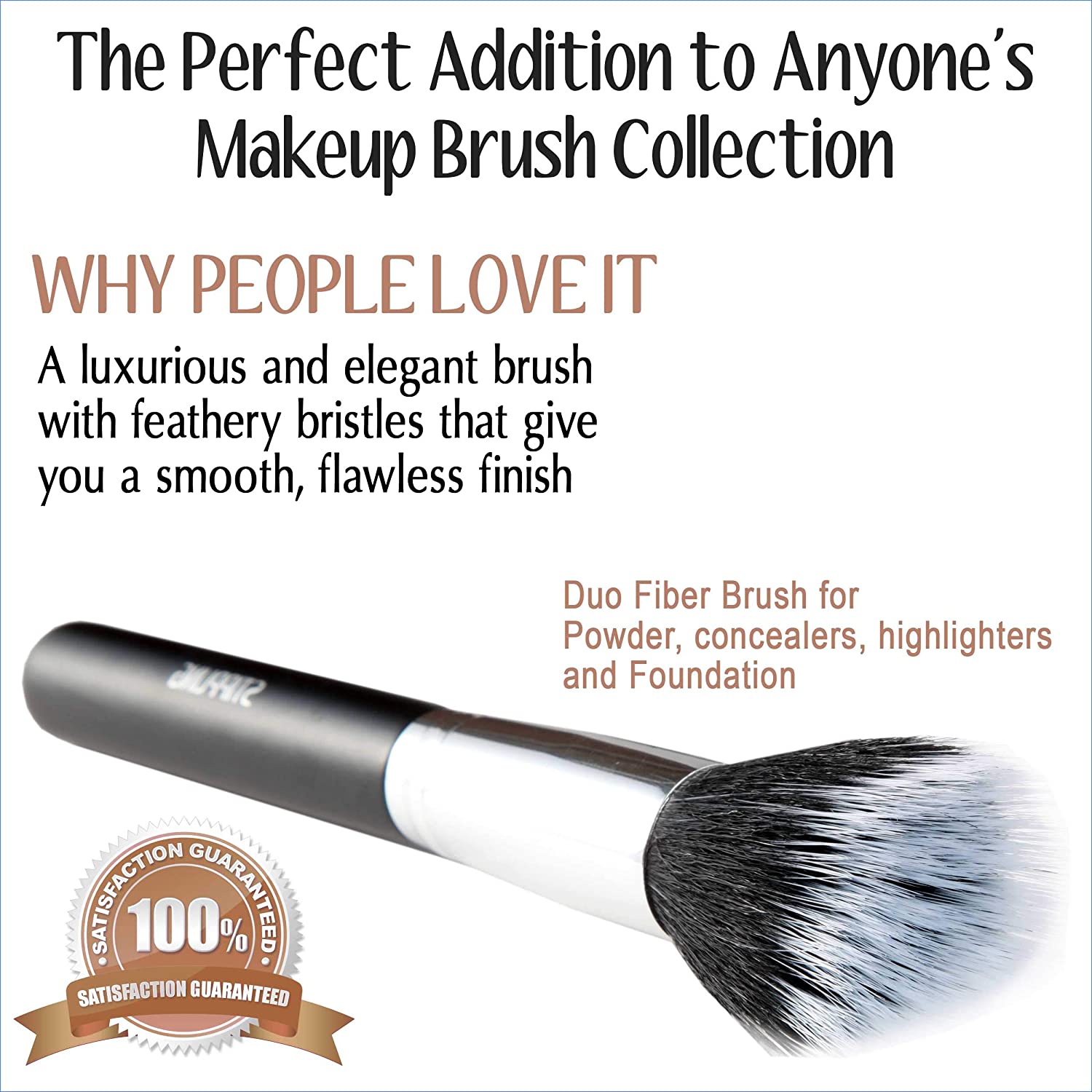 Premium Duo Fiber Stipple Brush